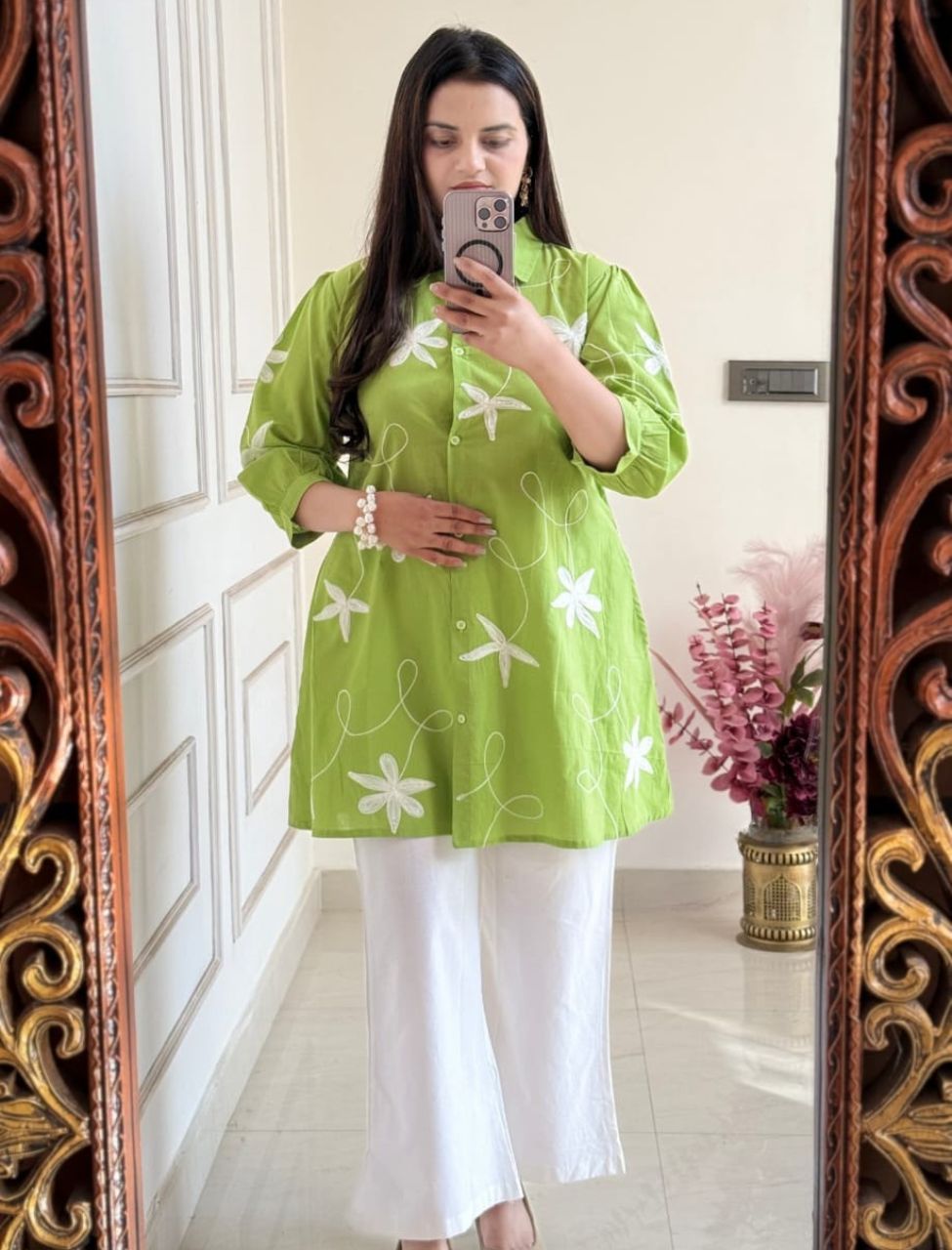 Elegant Designer Embroidered Co-ord Set