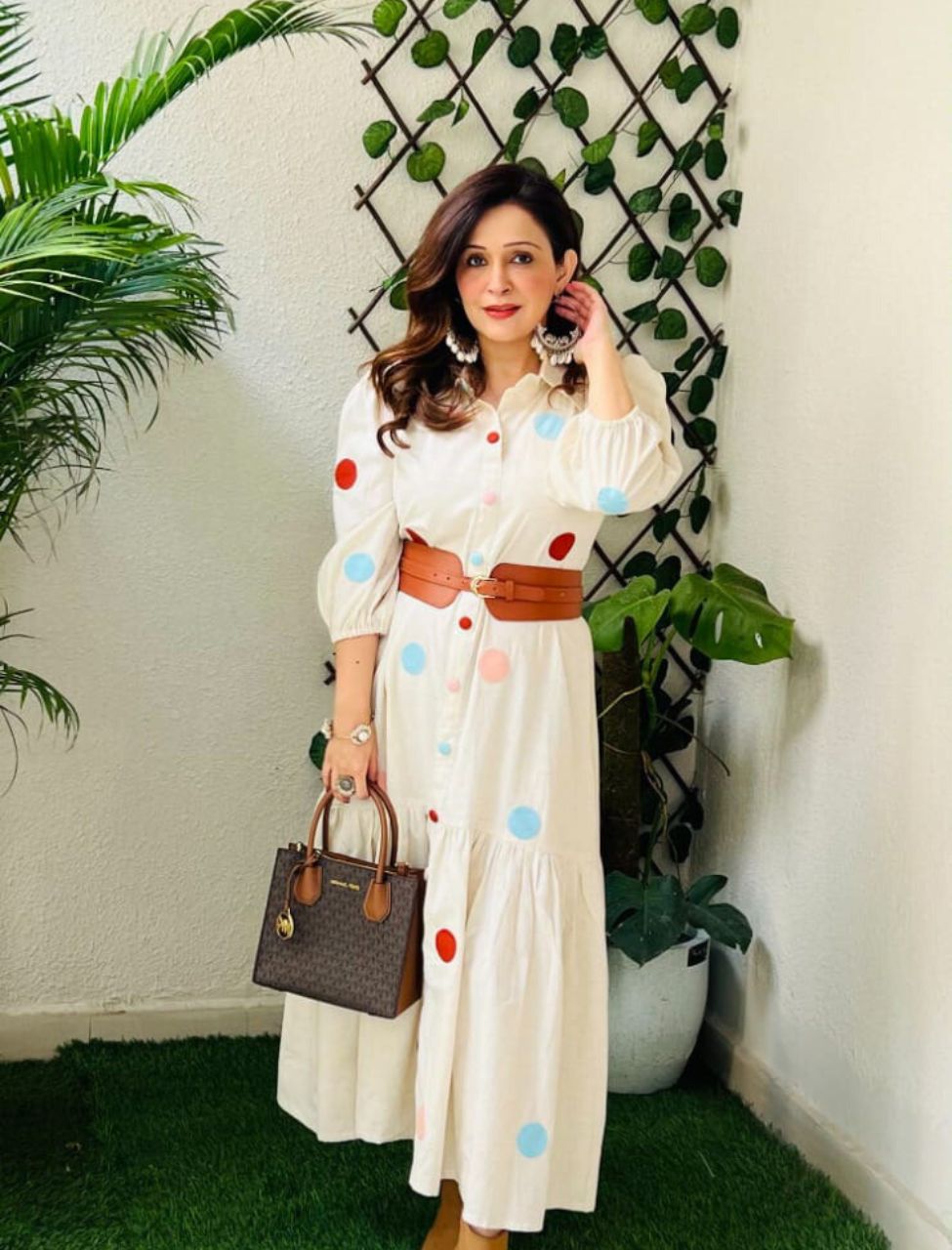 Designer White Dress