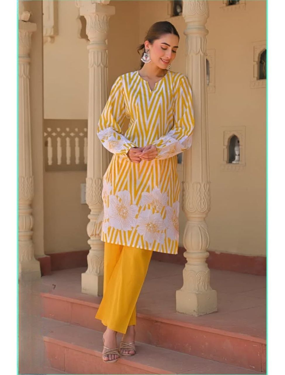 Designer Classic Printed Co-ord Set