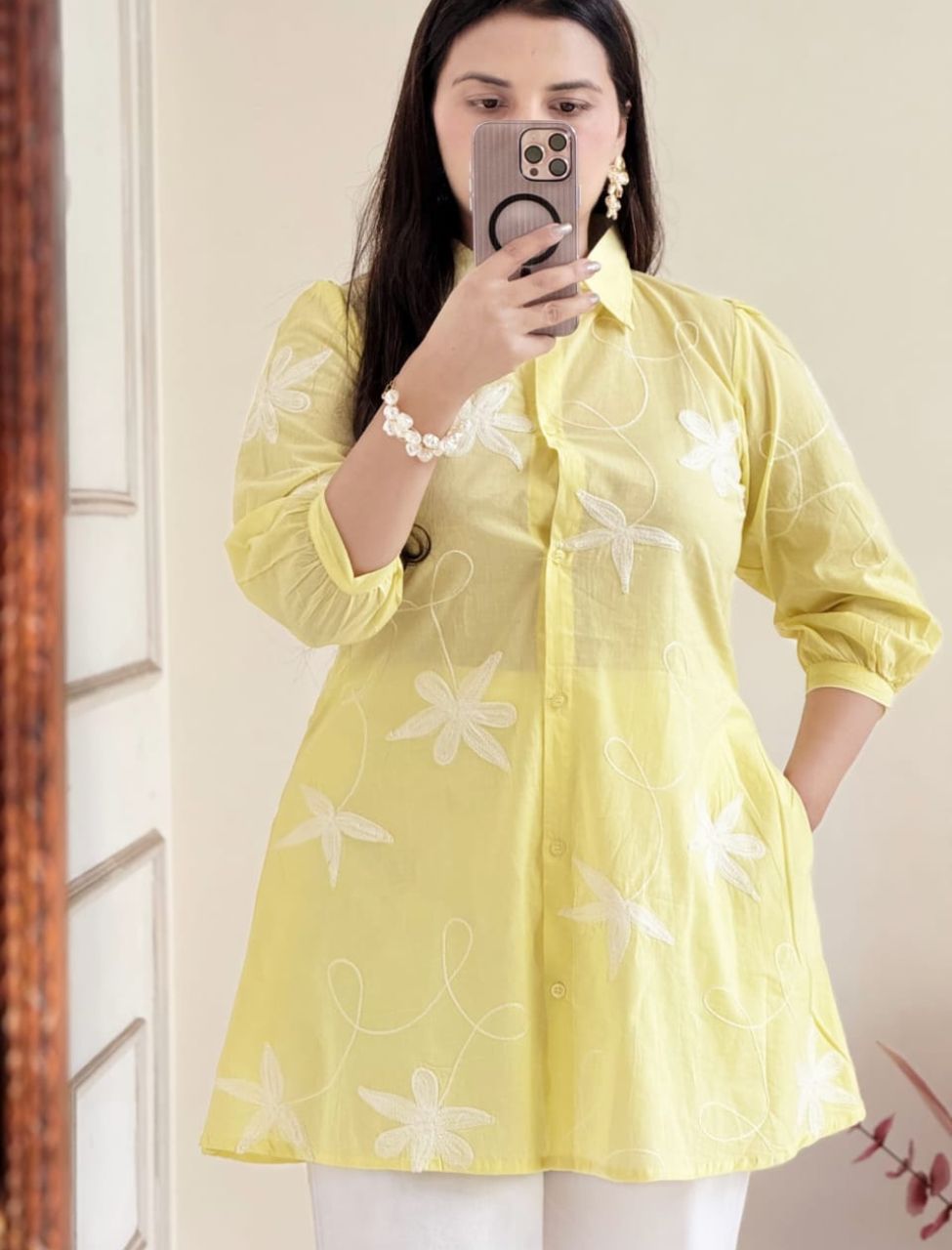 Elegant Designer Embroidered Co-ord Set