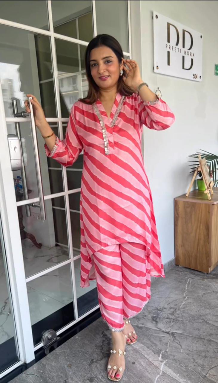 Pink bloom Co-ord set