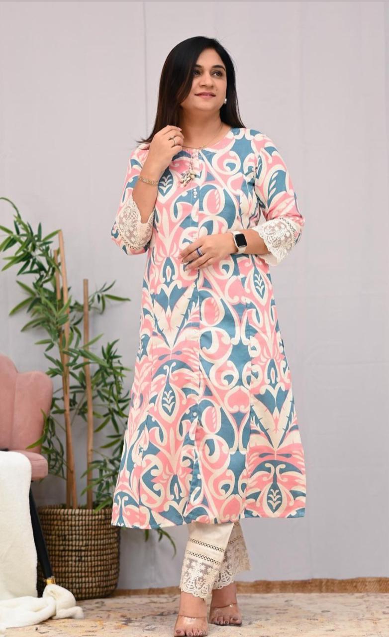 Designer Aline Casual Co-ord Set