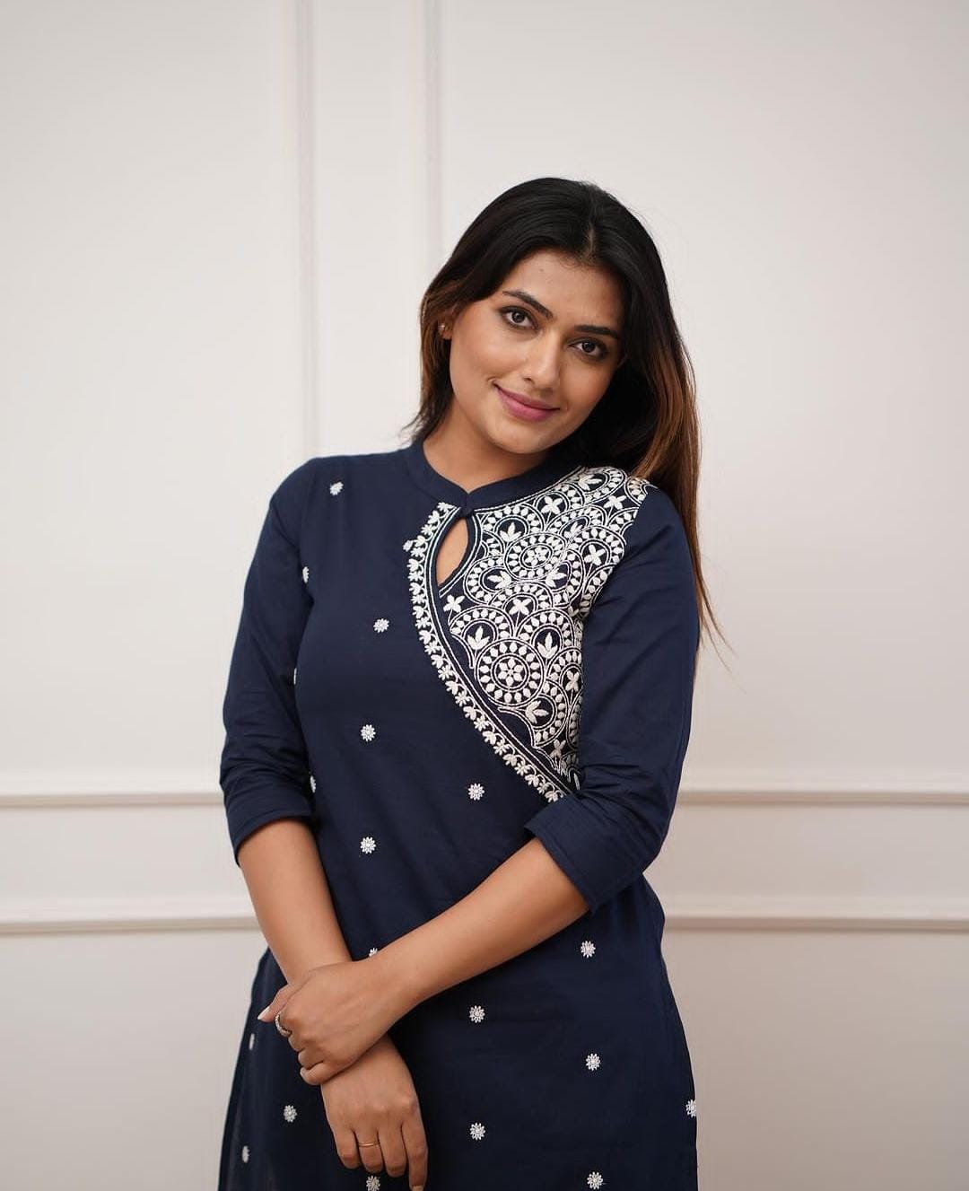 Beautiful Long Embroidered Co-ord Set