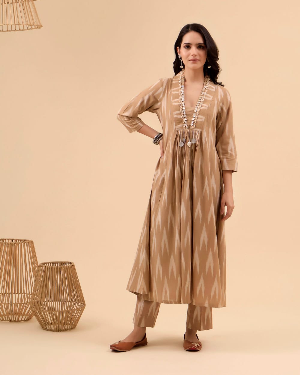 Elegant Classy Embroidered Co-ord Set