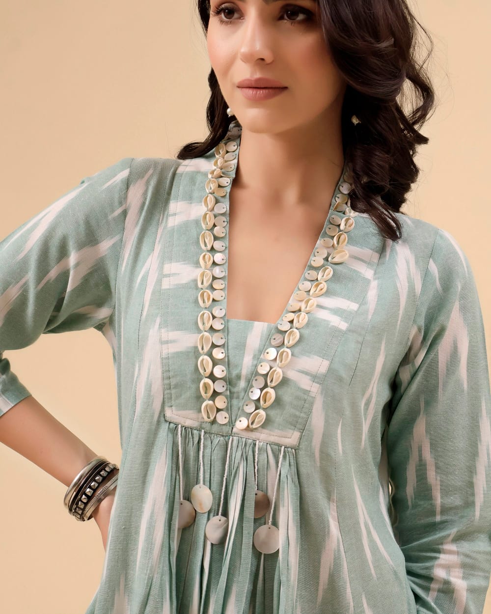 Elegant Classy Embroidered Co-ord Set