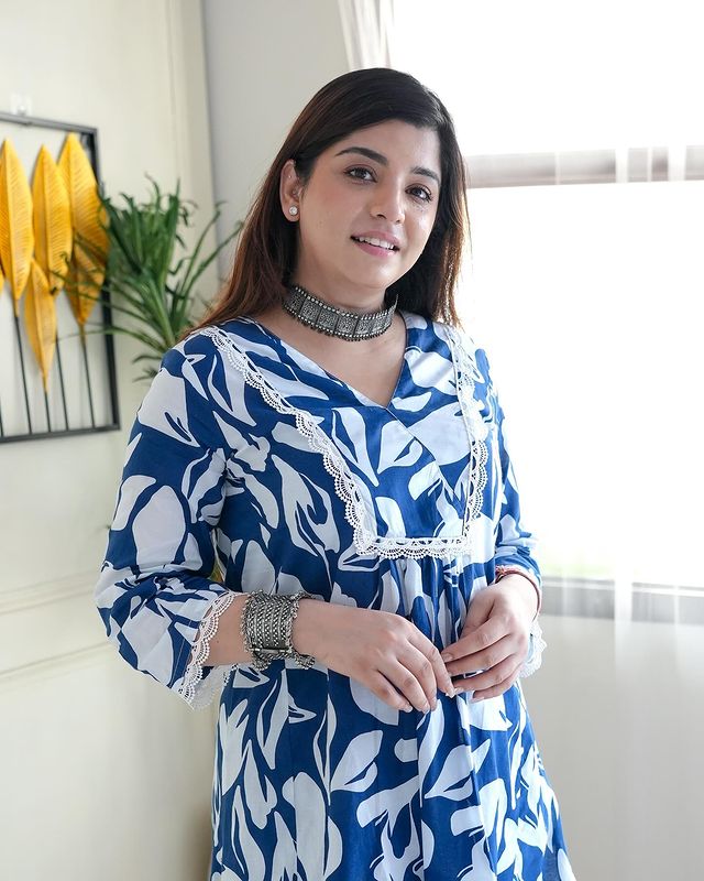 Designer Floral Embroidered Co-ord Set