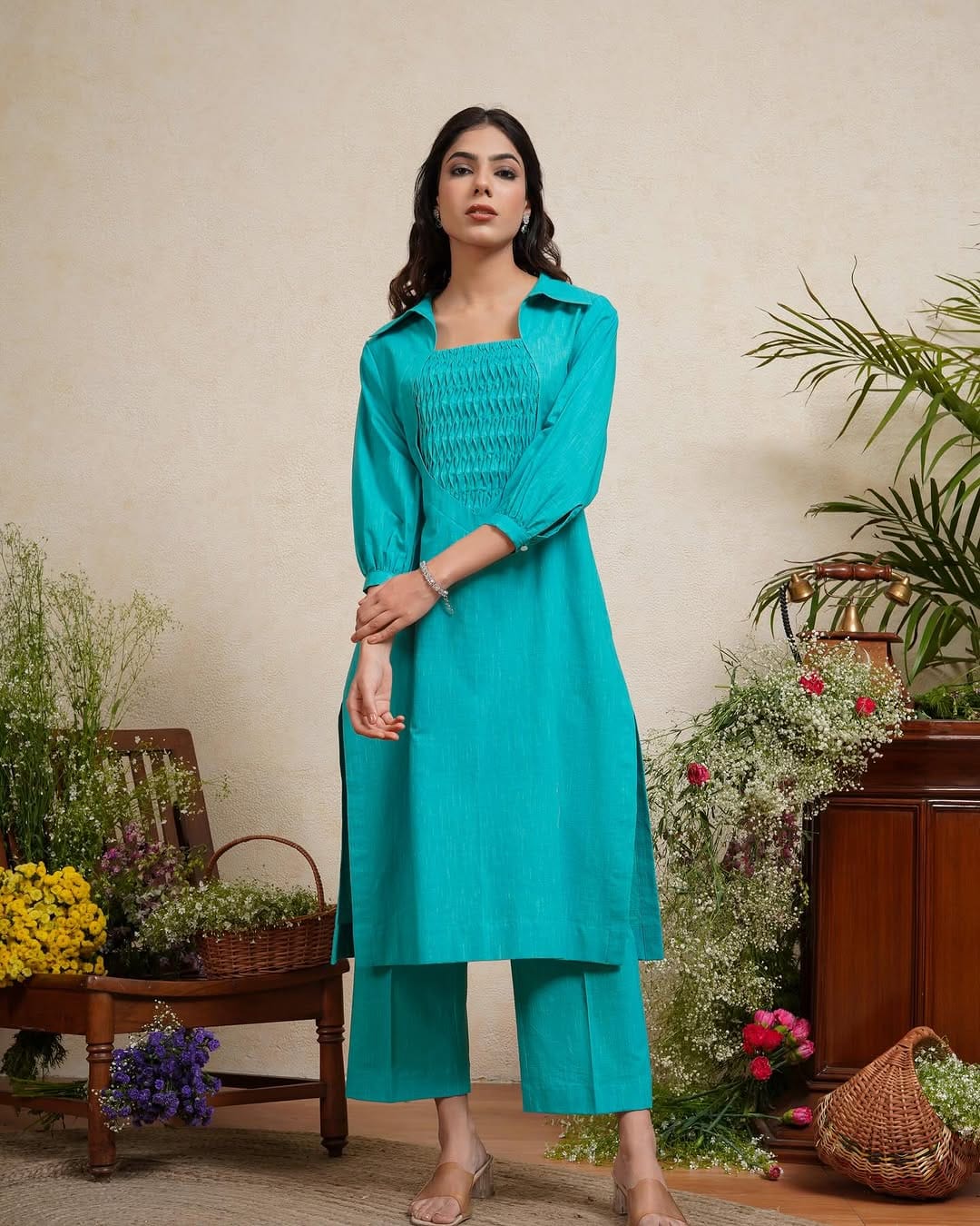 Classy Designed Pintex Co-ord Set