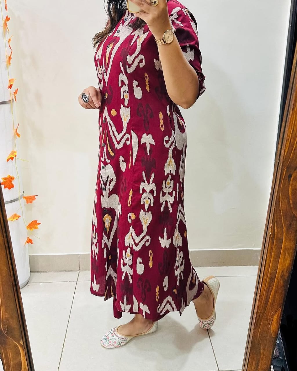 Cotton Printed Long Co-ord Set