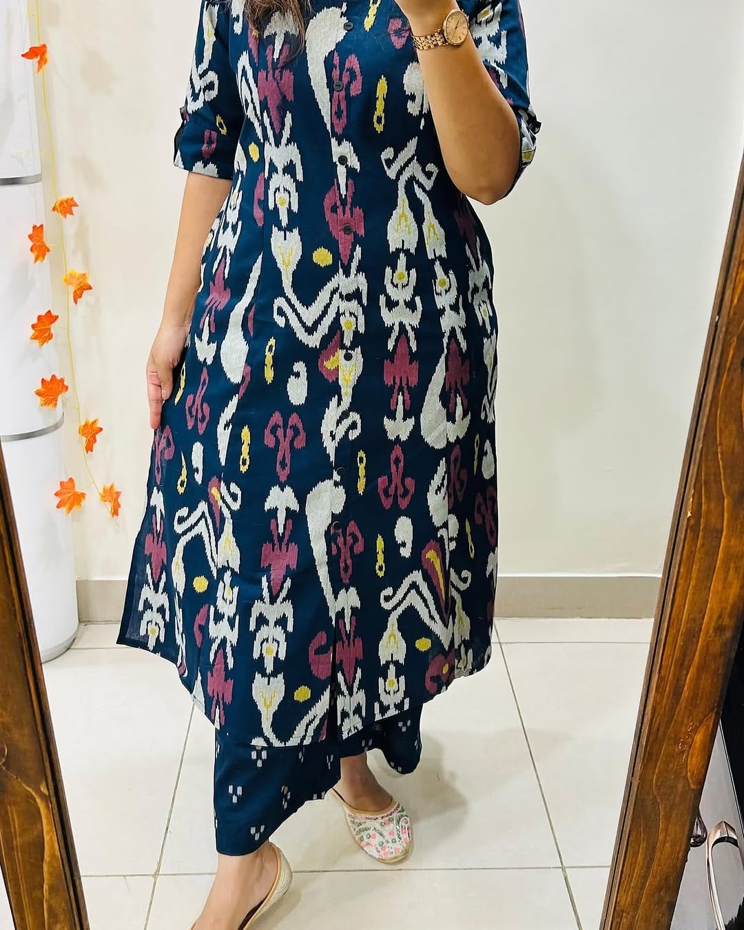 Cotton Printed Long Co-ord Set