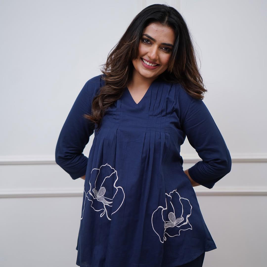 Casual Designer Embroidered Co-ord Set