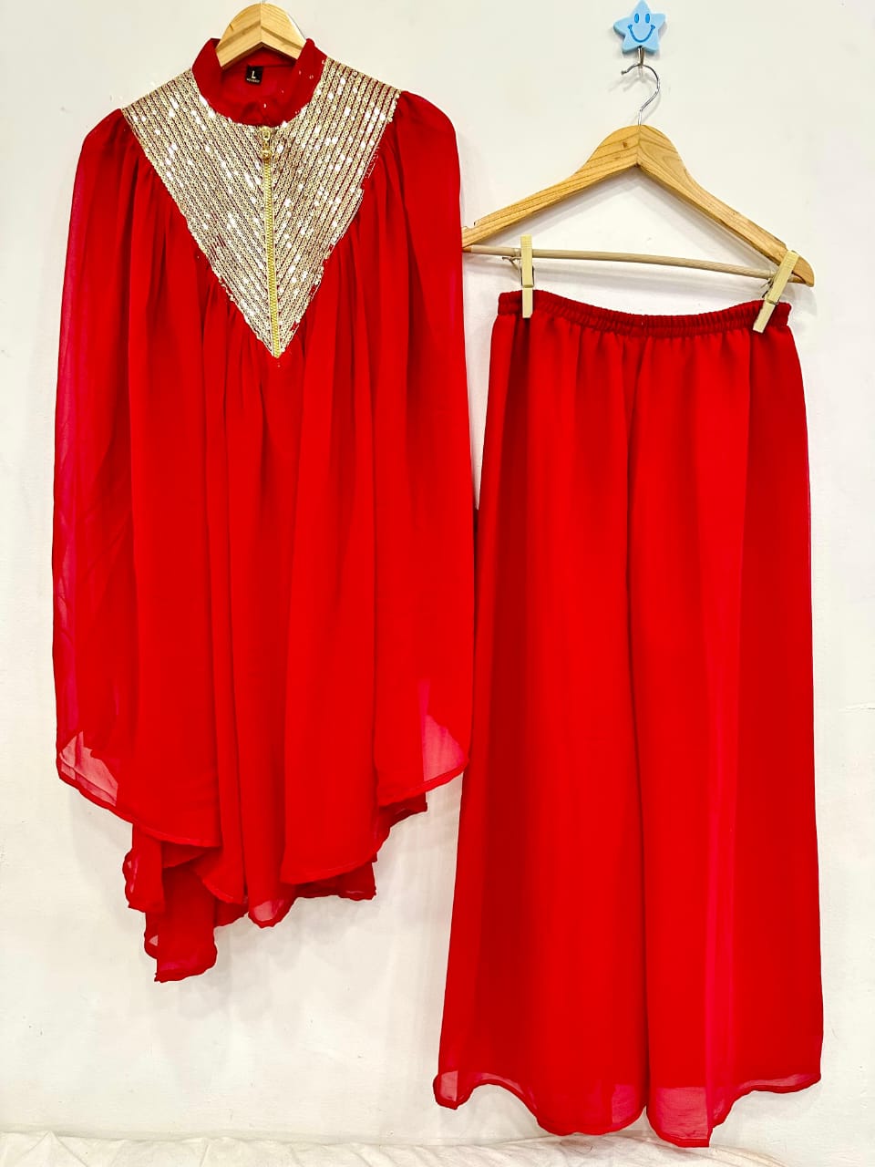 Classic Embroidered Kaftan Co-ord Set