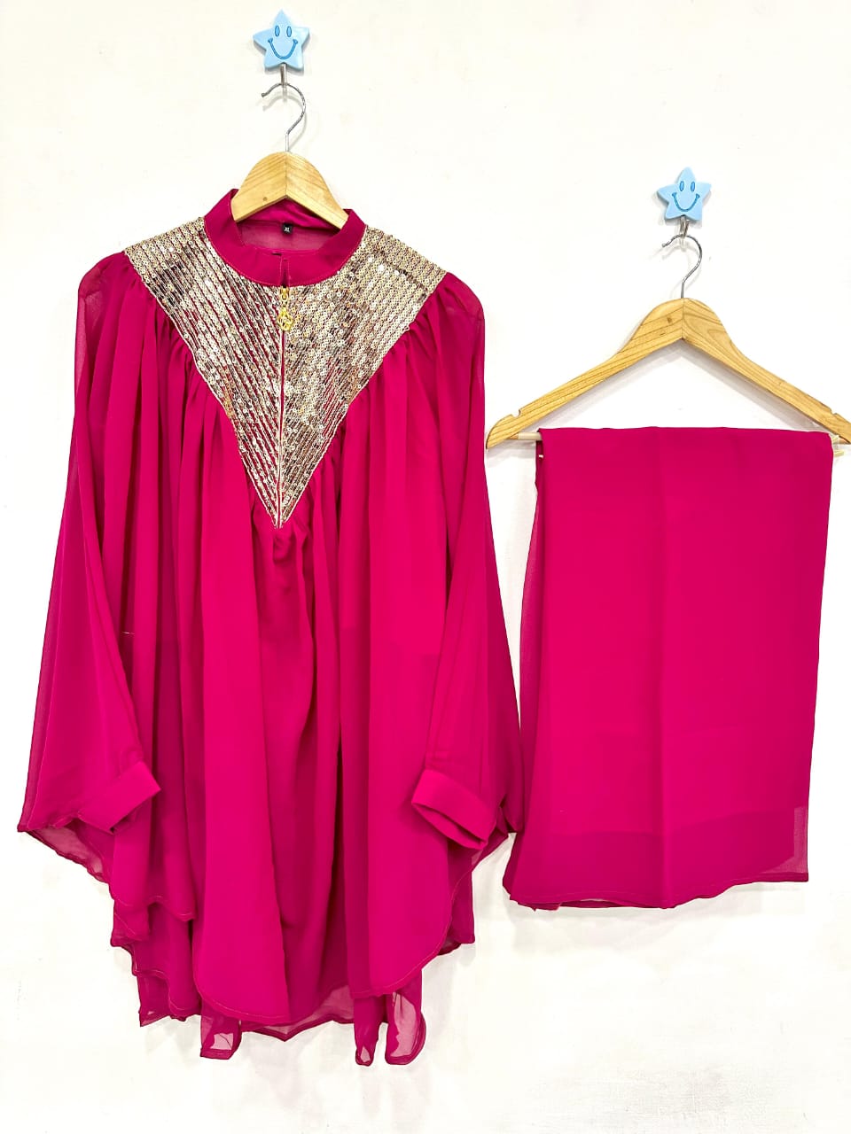 Classic Embroidered Kaftan Co-ord Set