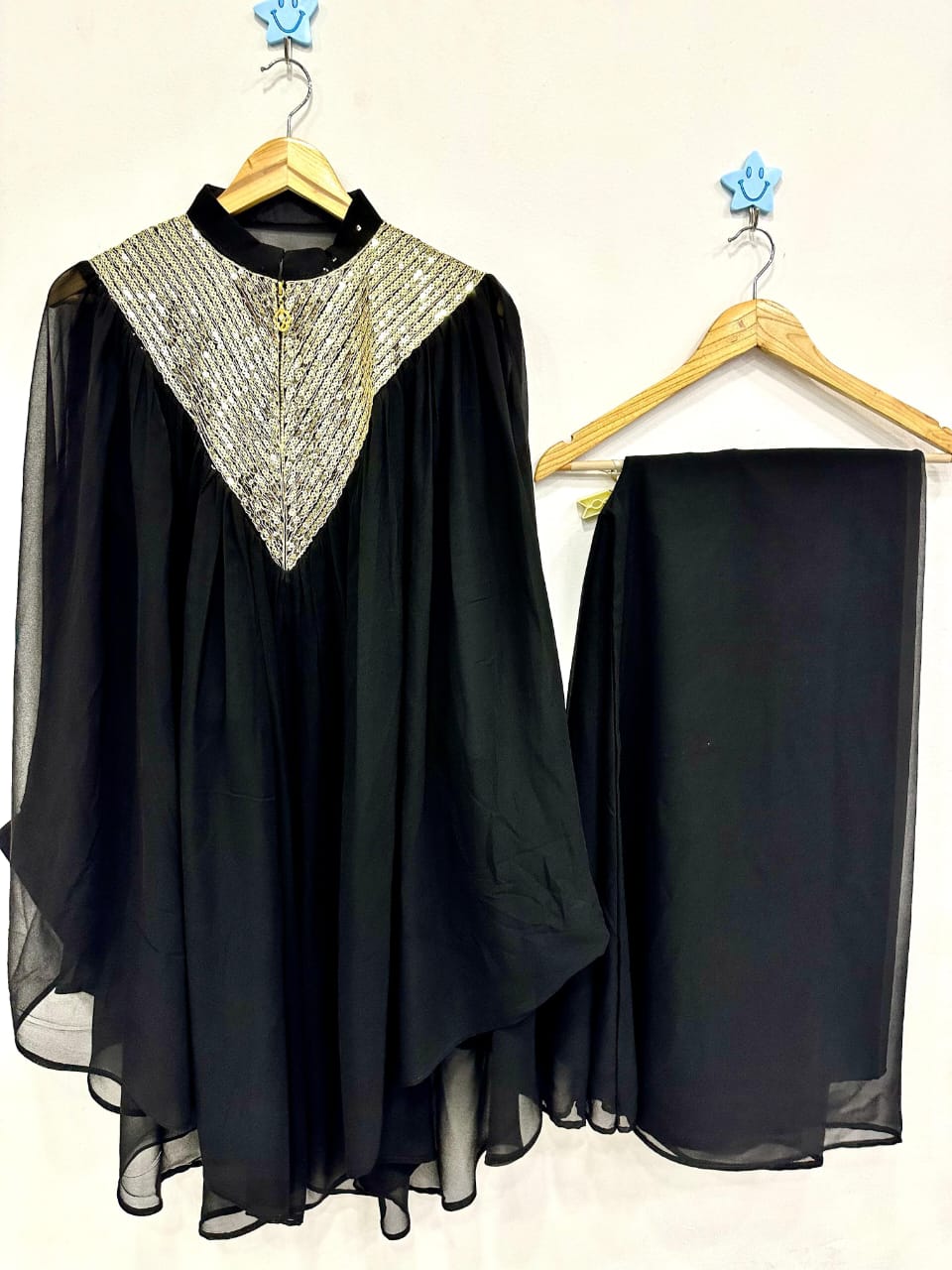 Classic Embroidered Kaftan Co-ord Set