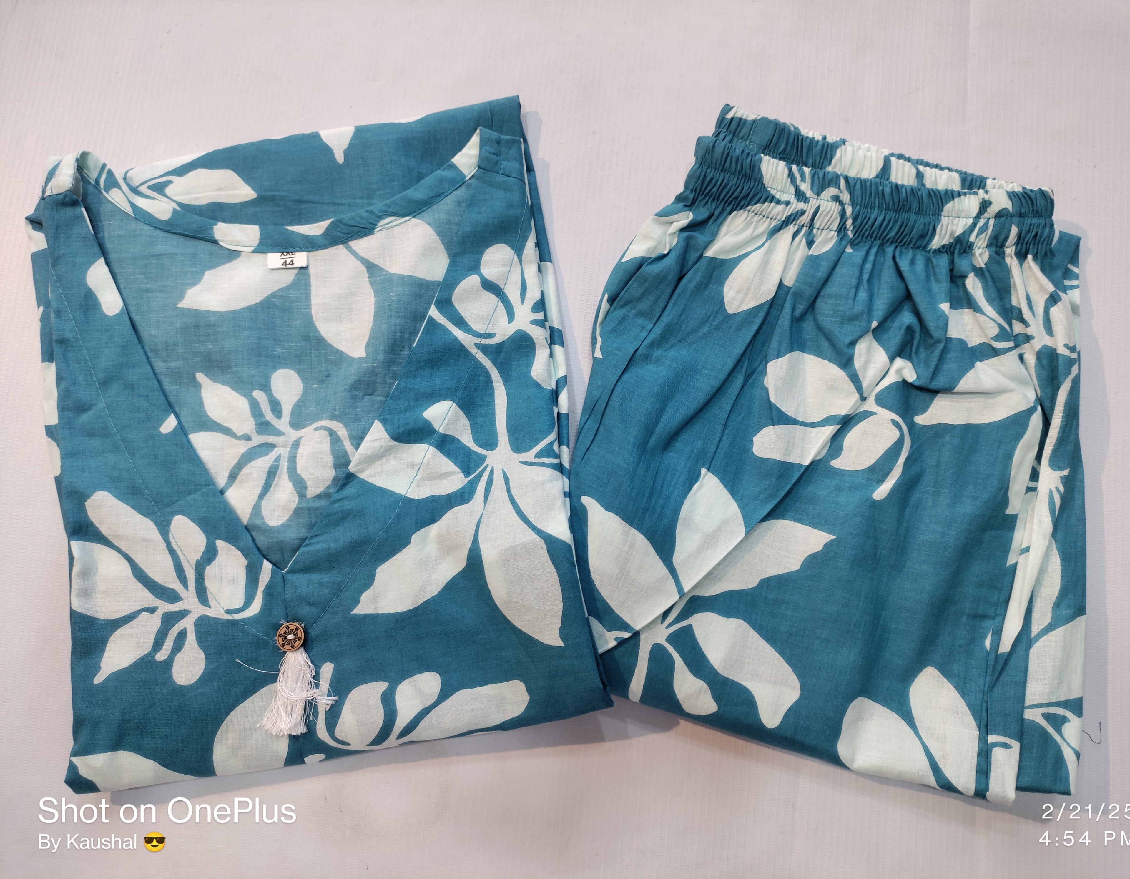 Classy Floral Printed Co-ord Set