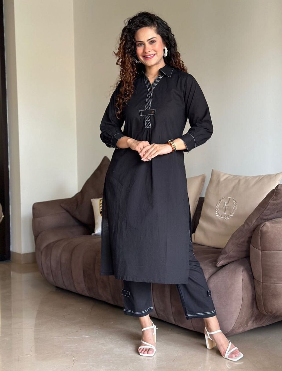 Elegant Classy Printed Co-ord Set