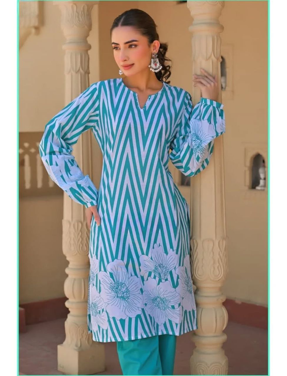 Designer Classic Printed Co-ord Set