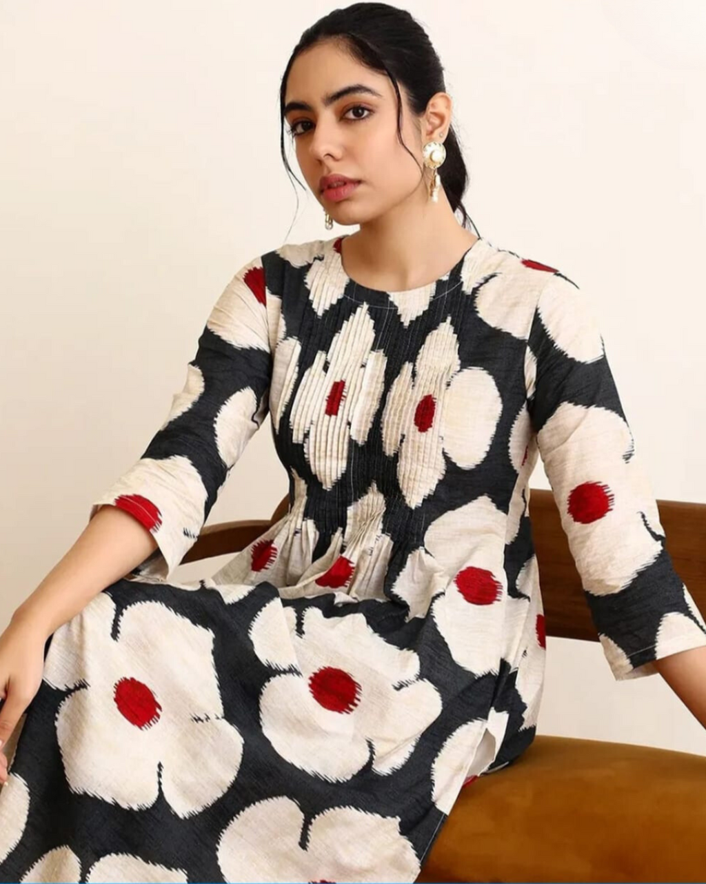 Black & White Printed Co-ord Set