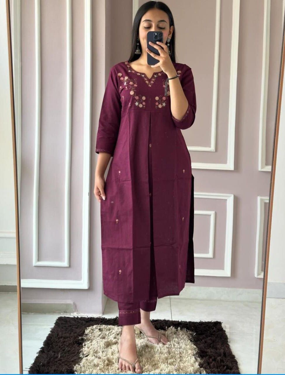 Elegant Floral Co-ord Set