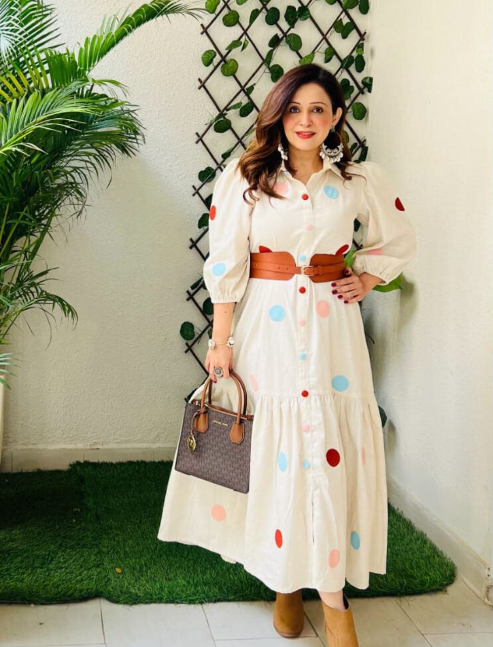 Designer White Dress