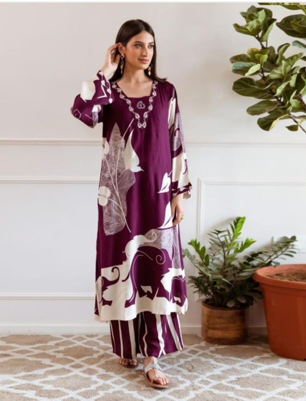 Elegant Traditional Chic Co-ord Set