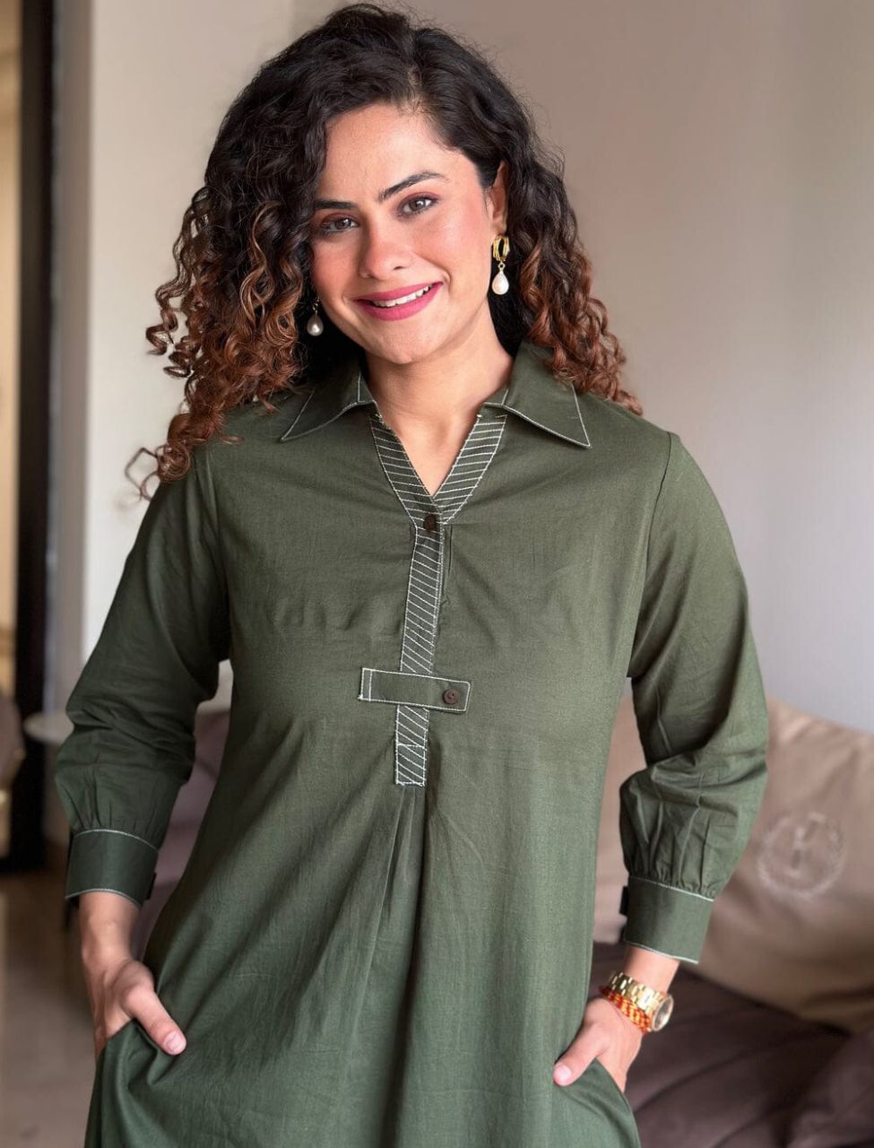 Elegant Classy Printed Co-ord Set