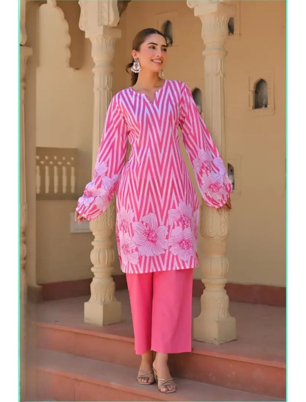 Designer Classic Printed Co-ord Set