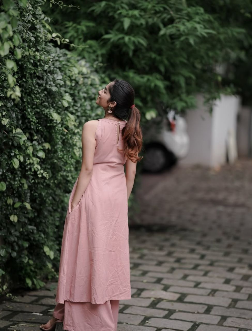 Elegant Pink Long Co-ord Set