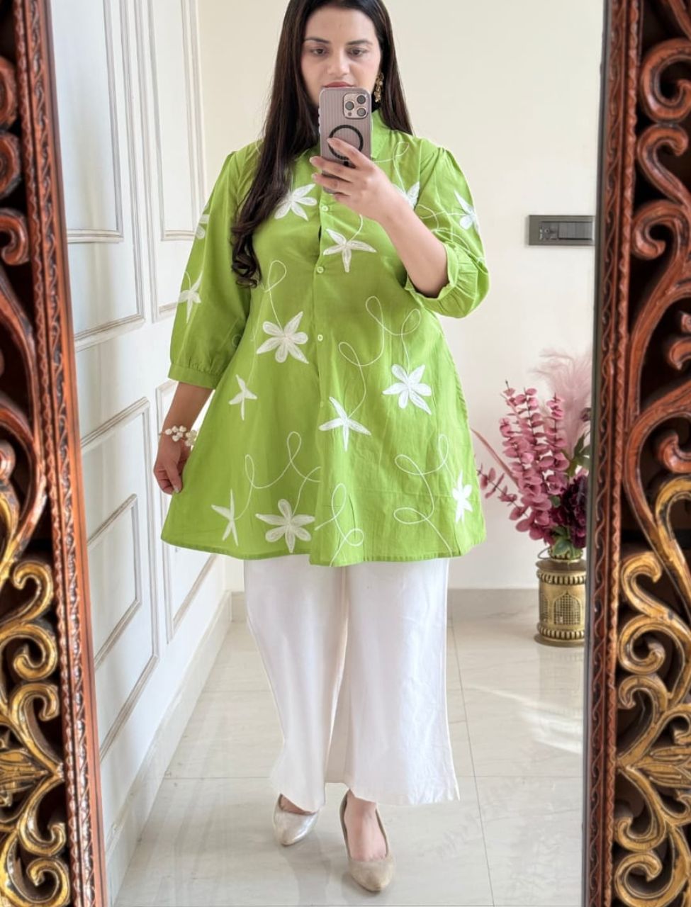 Elegant Designer Embroidered Co-ord Set