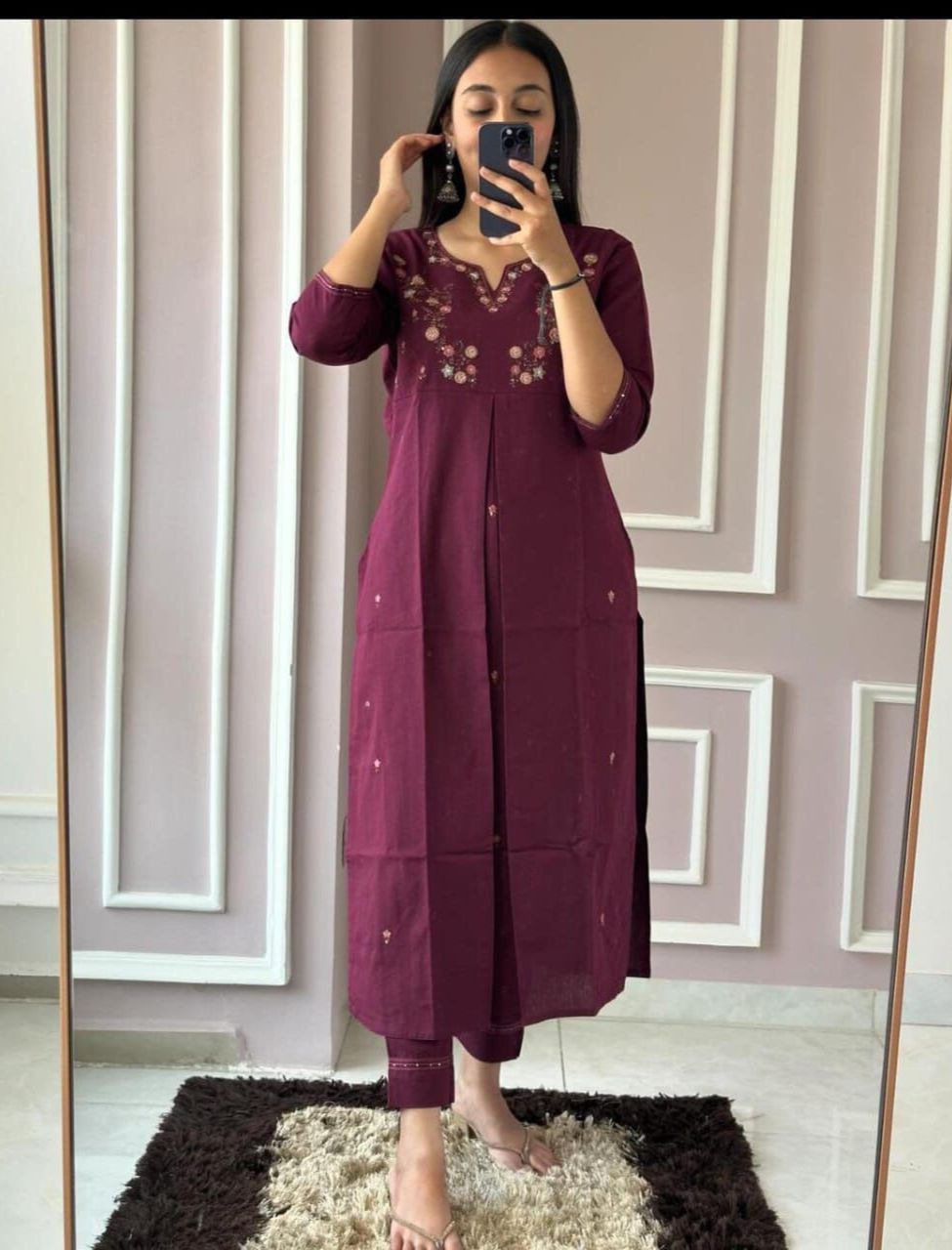 Elegant Floral Co-ord Set