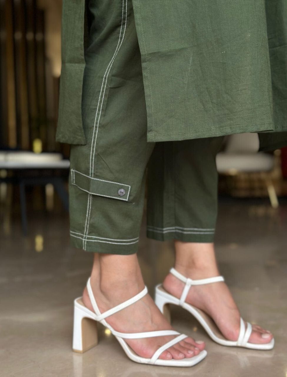 Elegant Classy Printed Co-ord Set