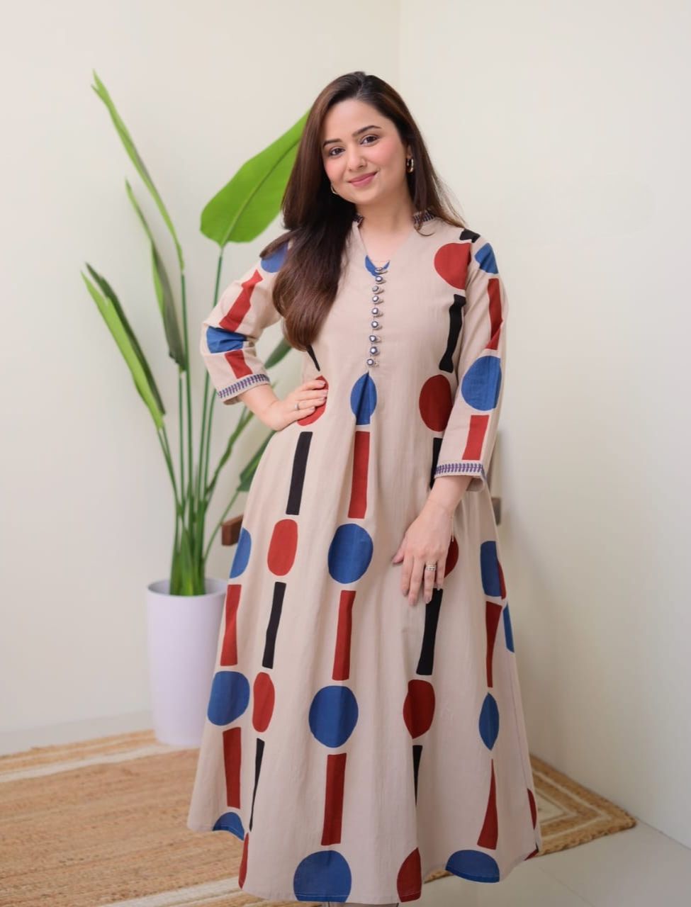 Elegant Trendy Embroidered Co-ord Set