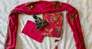 lightweight and flowy Angrakha pattern Anarkali
