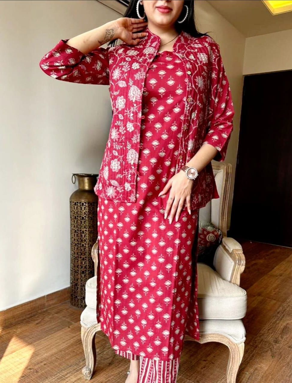 Trendy Soft Designer Co-ord Set