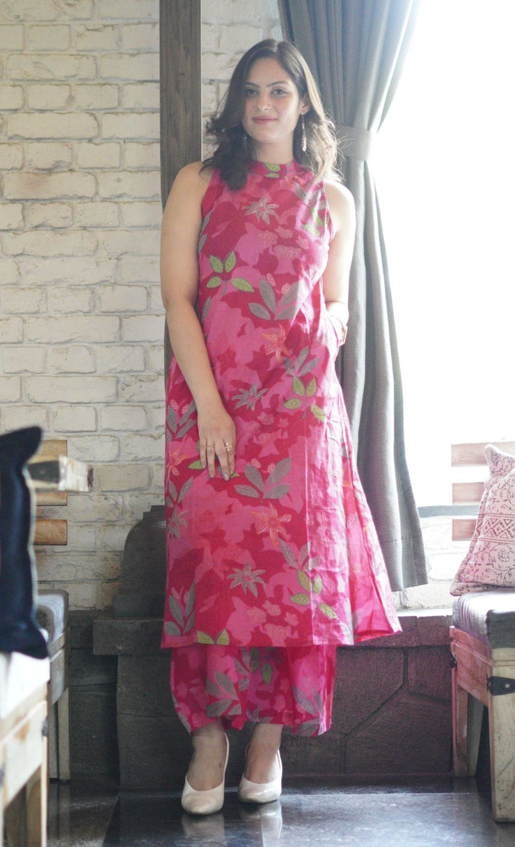 Beautifully alone Cotton kurta set