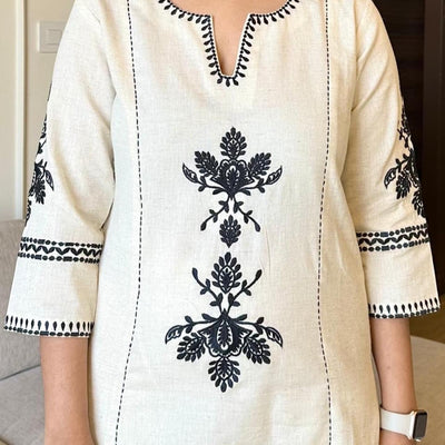Kurta pant sets with embroidery work beautiful detailing