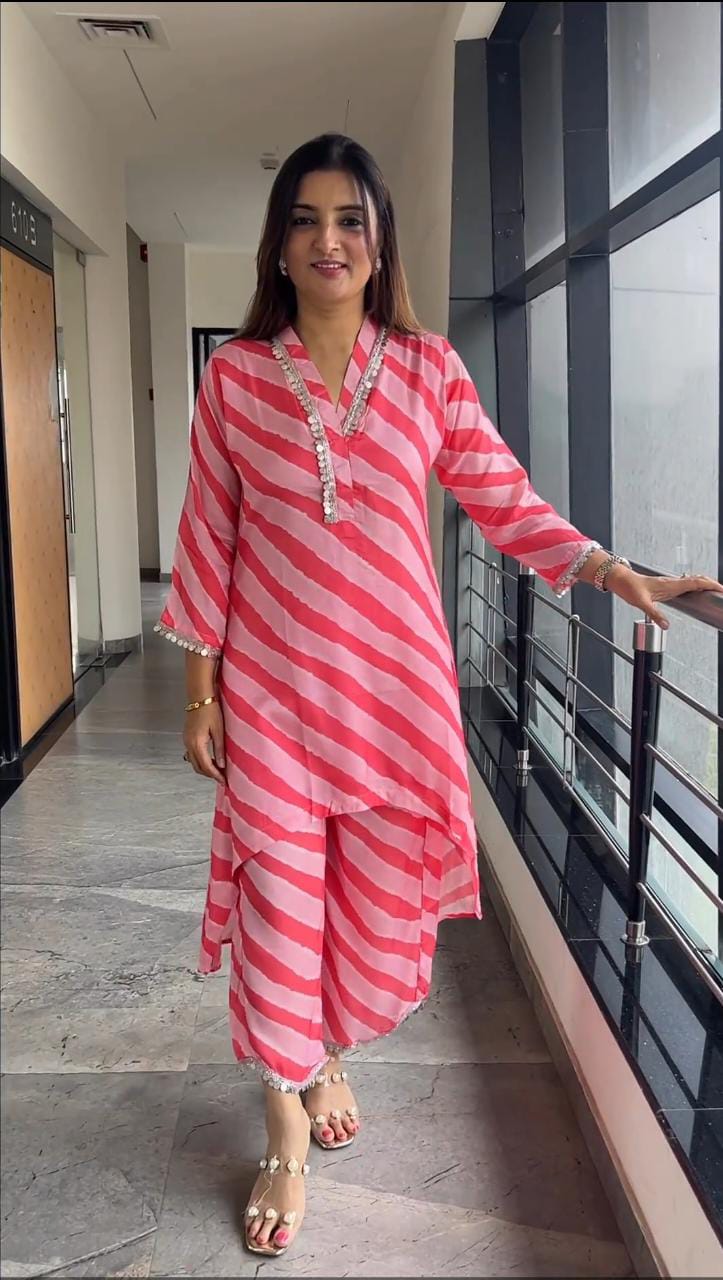 Pink bloom Co-ord set