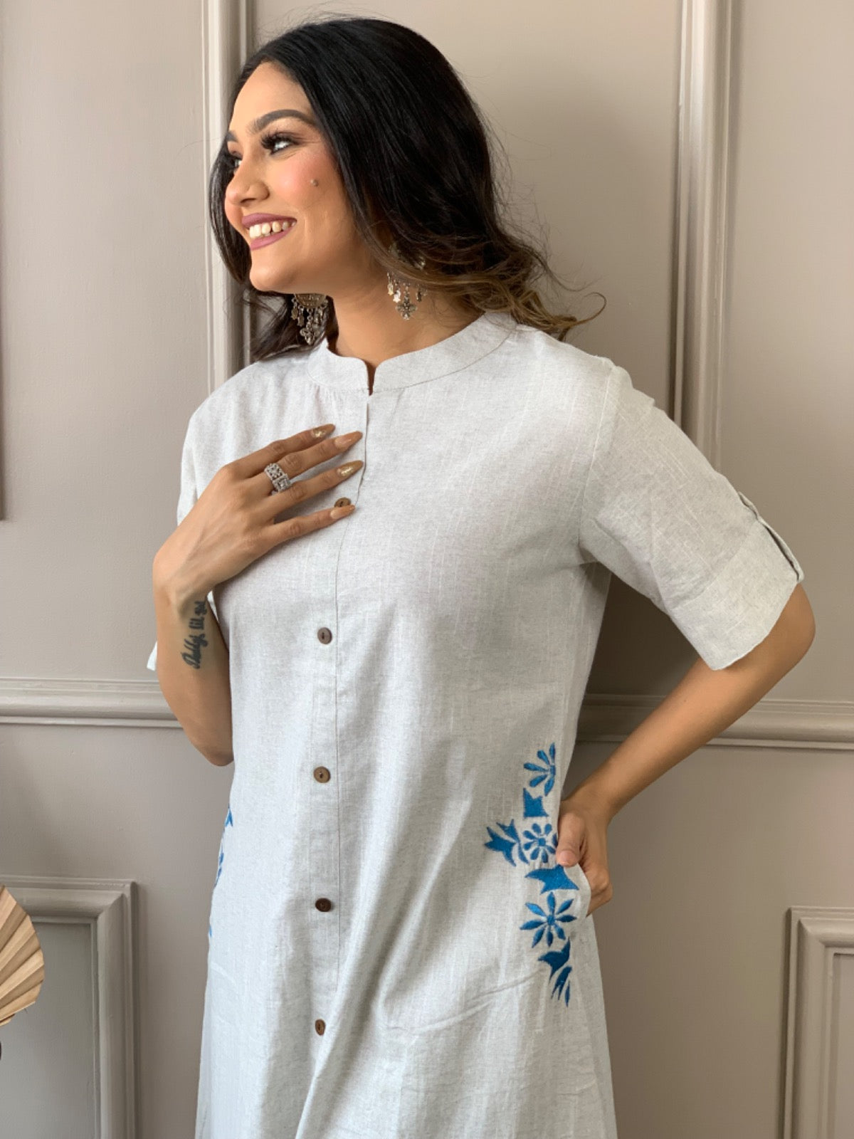 Beautiful Pure South Handwoven Co-ord Set