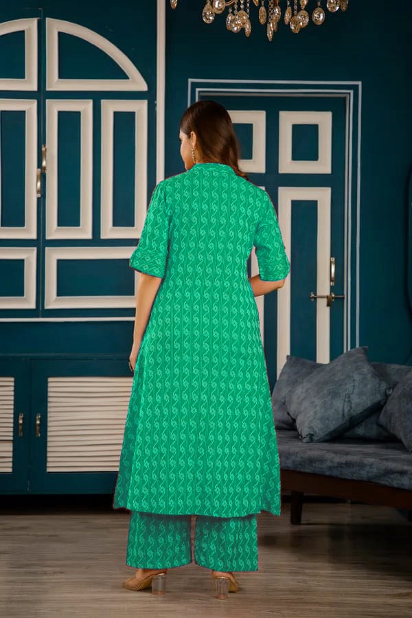 Designer Kantha Aline Pattern Co-ord Set