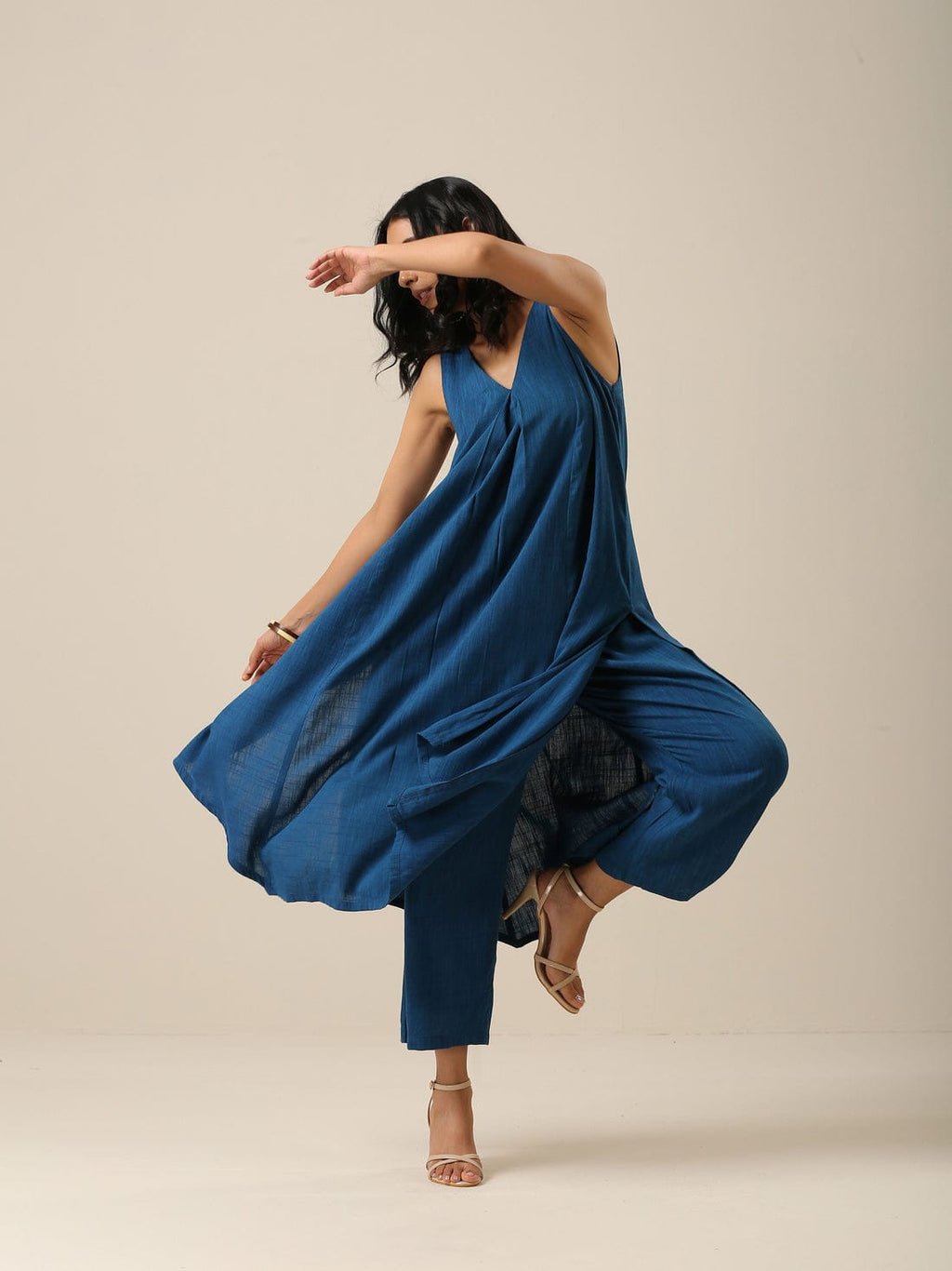 Elegant Stylish Solid Co-ord Set