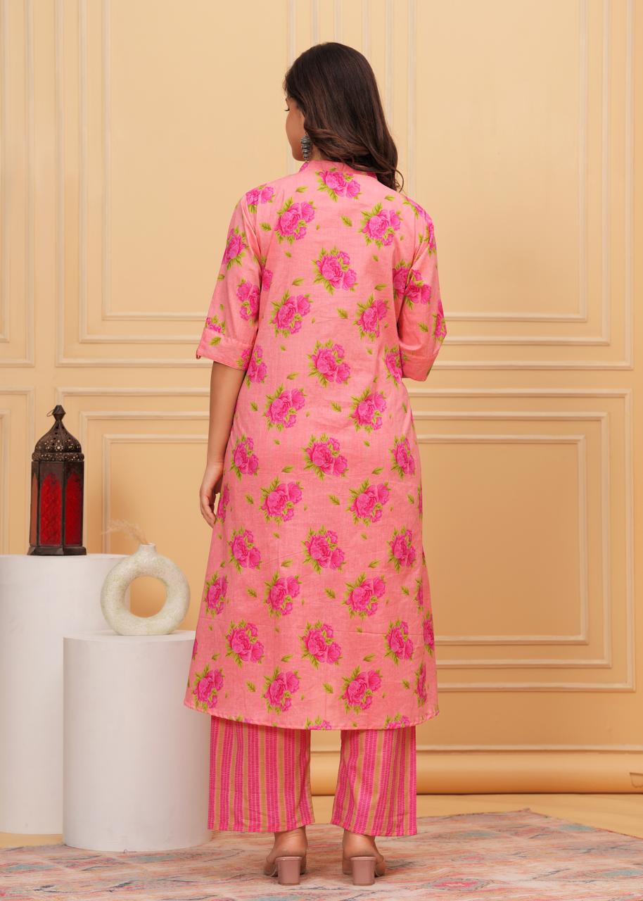 Premium Floral Printed Co-ord Set