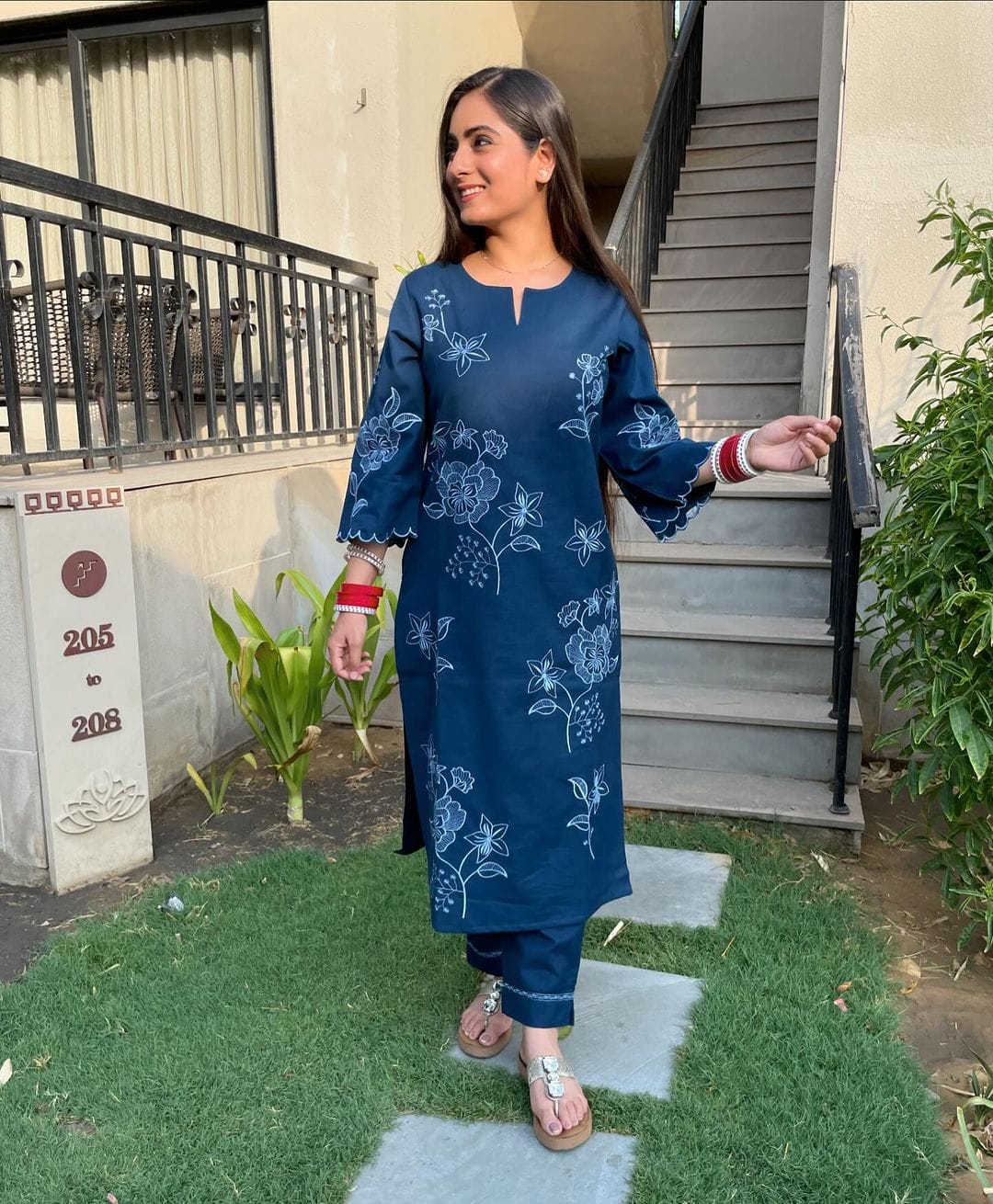 Premium Floral printed Co-ord Set