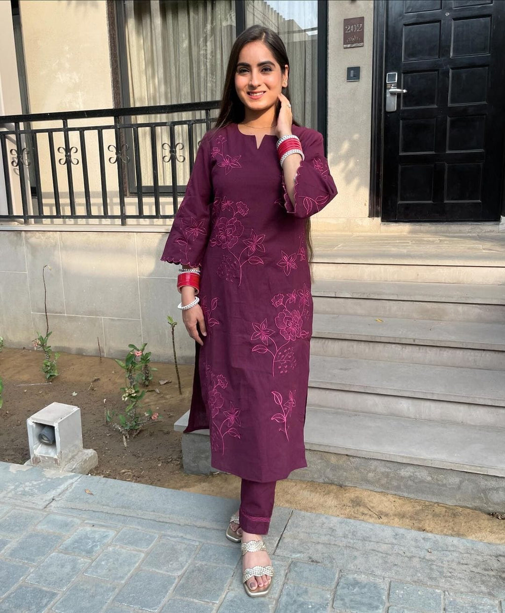 Premium Floral printed Co-ord Set