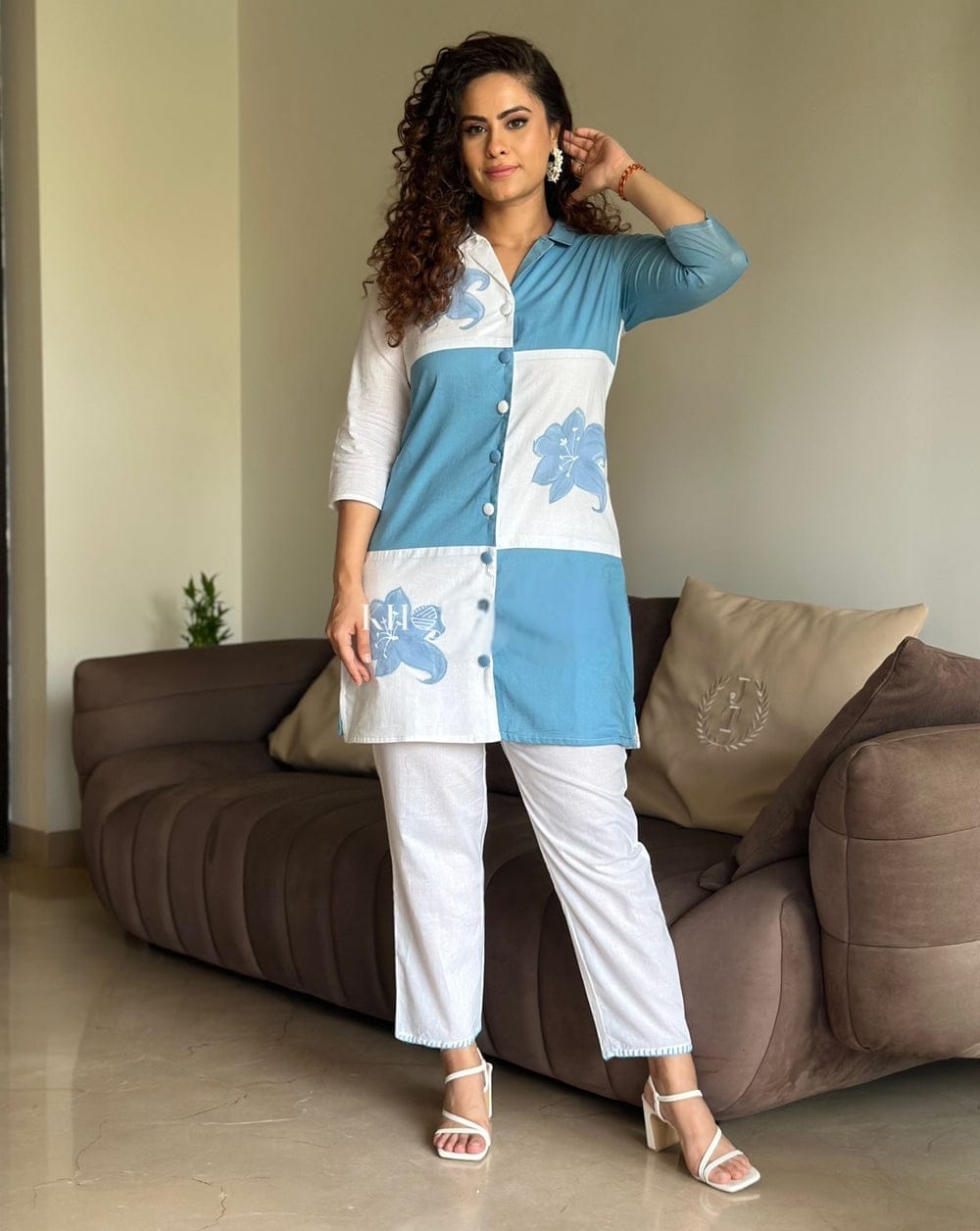 Premium Pastel Printed Co-ord Set