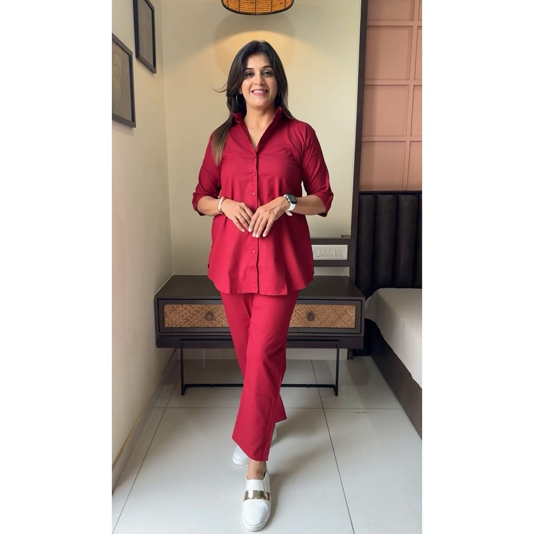 Premium Classy Solid Co-ord Set