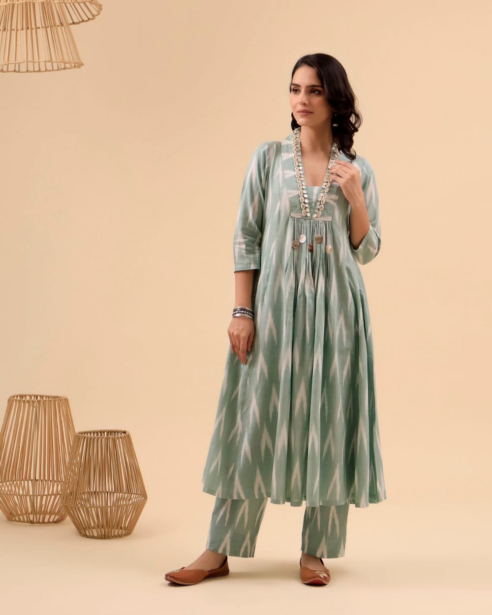 Elegant Classy Embroidered Co-ord Set