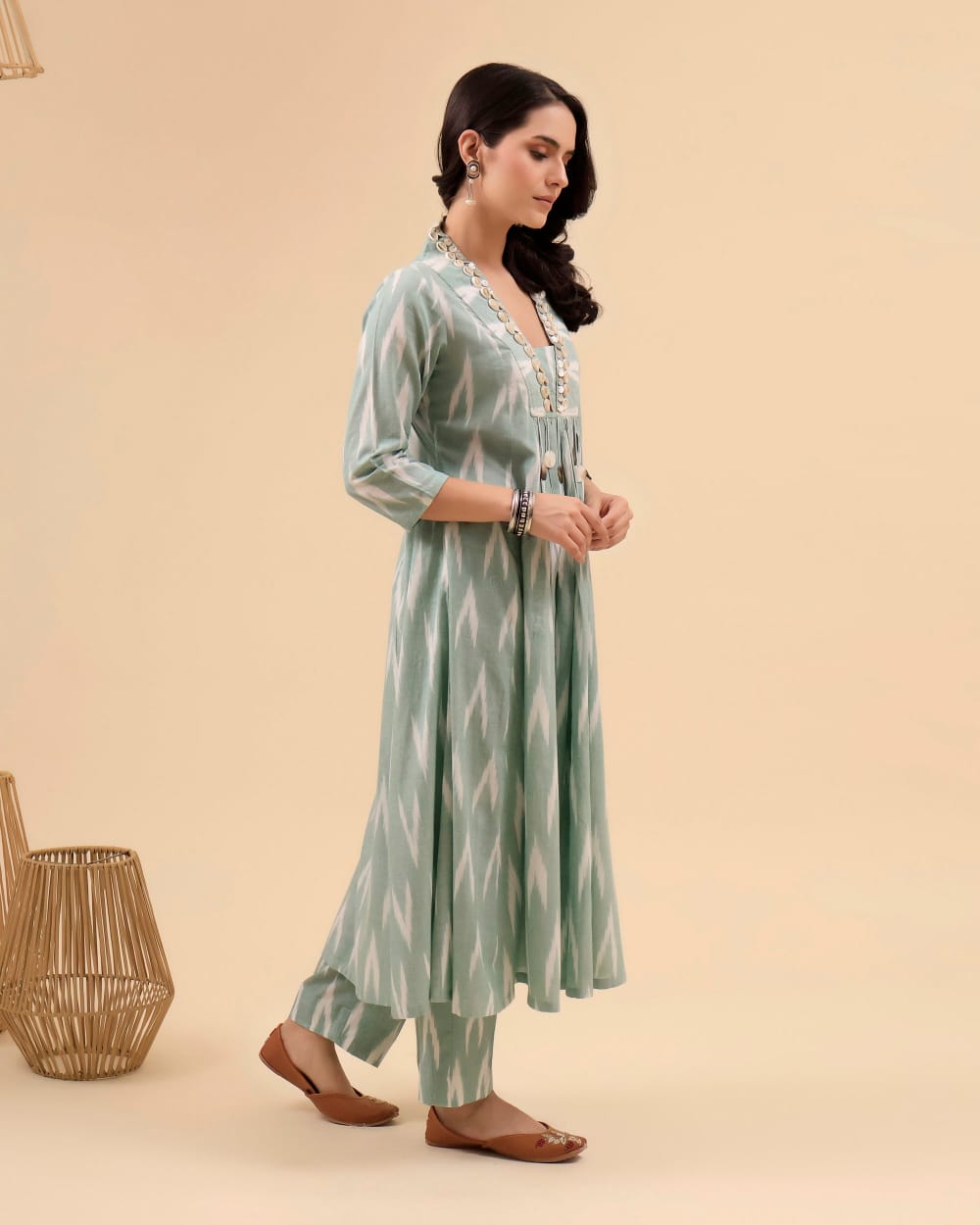 Elegant Classy Embroidered Co-ord Set