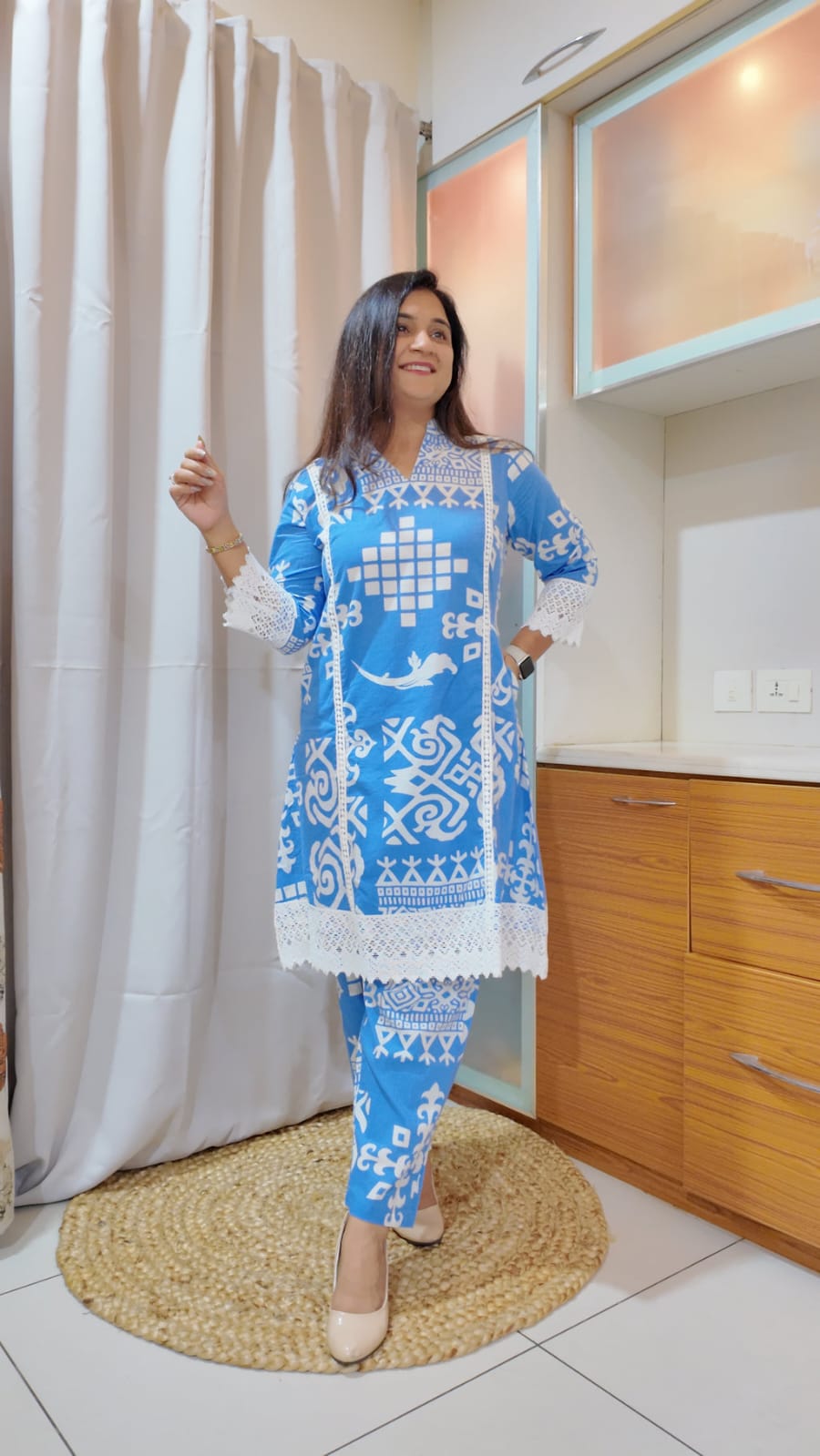 Designer Casual Printed Co-ord Set