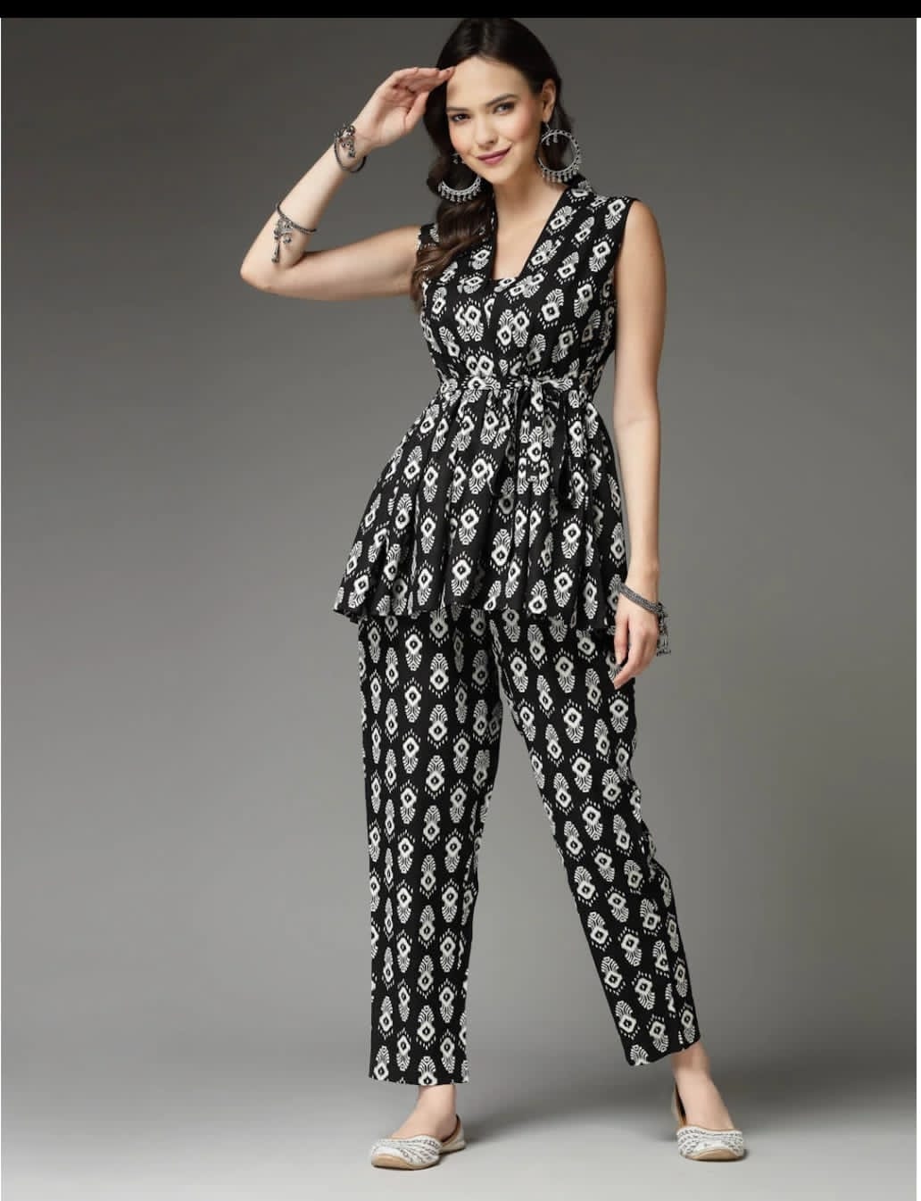 Premium Black Stylish Co-ord Set