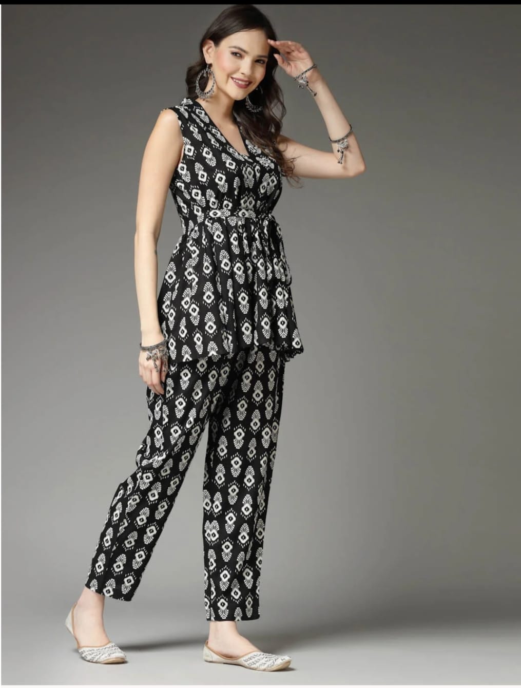 Premium Black Stylish Co-ord Set