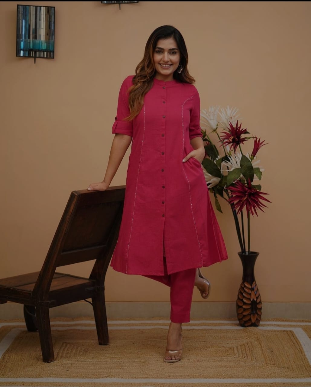 Elegant Classy Monochrome Co-ord Set